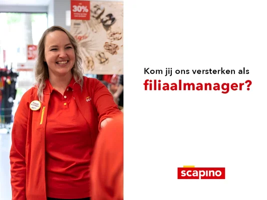 Filiaalmanager Scapino Schiedam